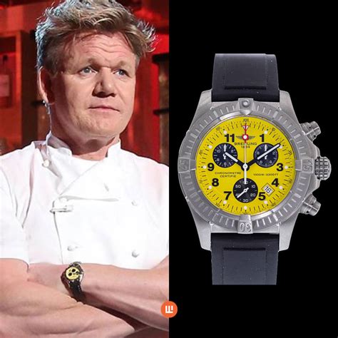 breitling gordon ramsay|gordon ramsay watch collection.